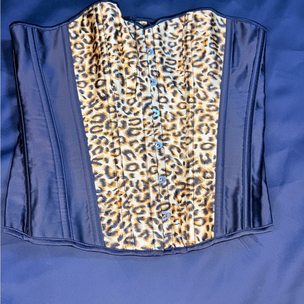 Leopard Print Corset